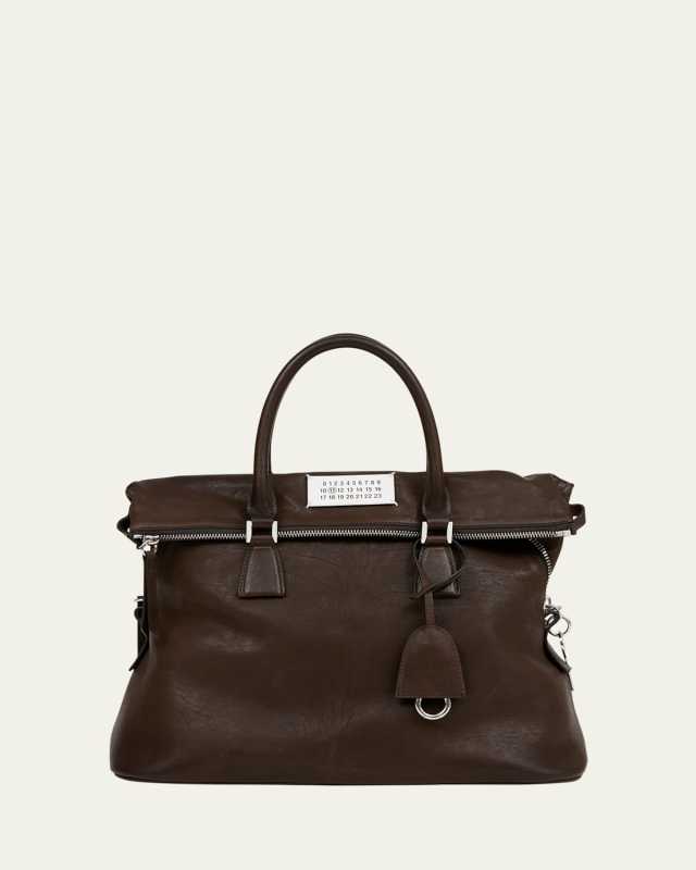 5AC Loved To Death Calf Leather Medium Top Handle Bag